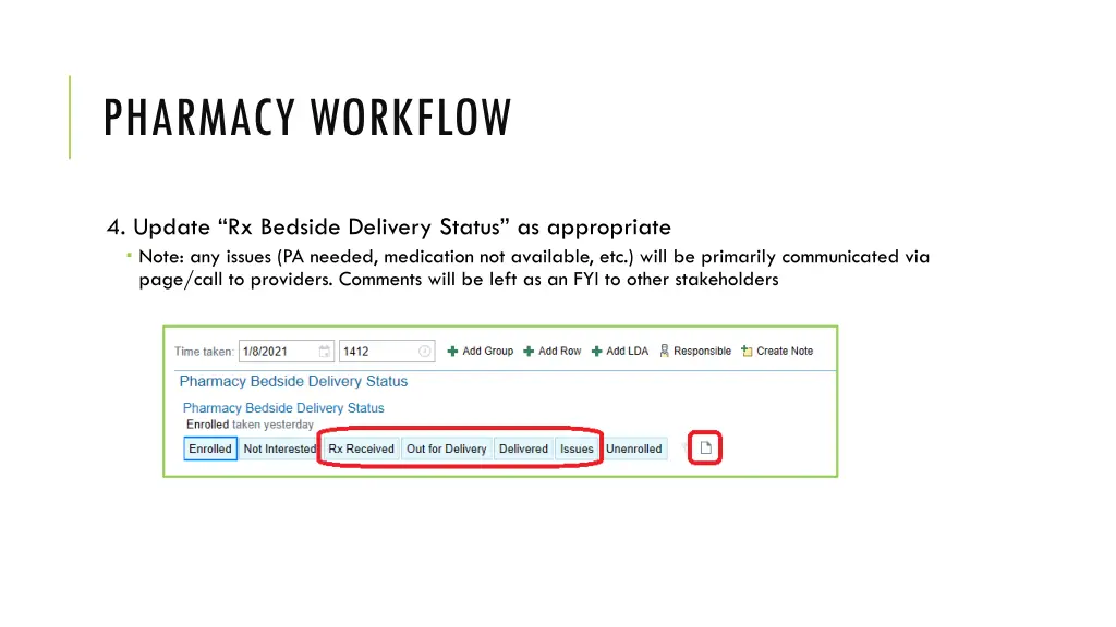 pharmacy workflow