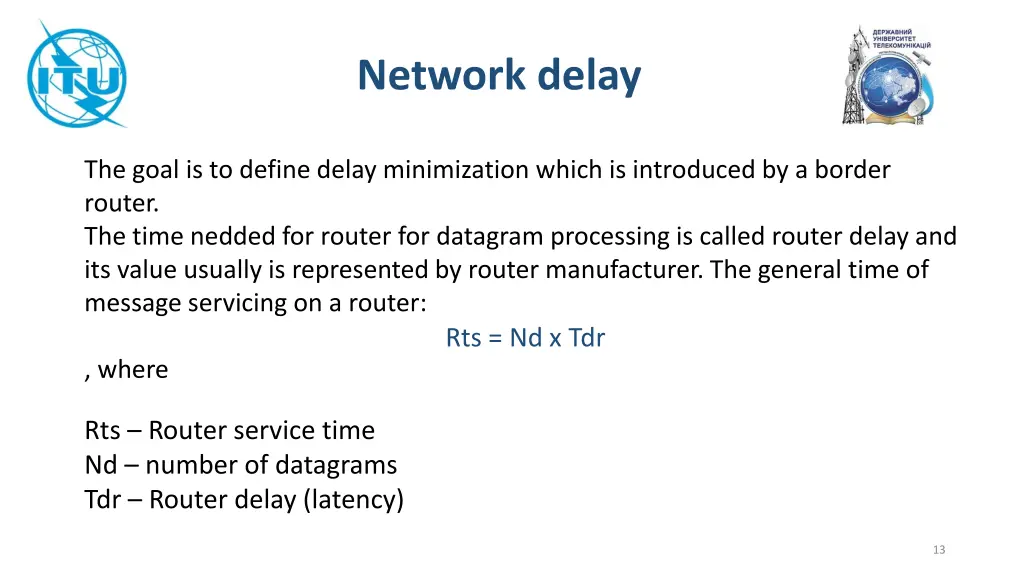 network delay