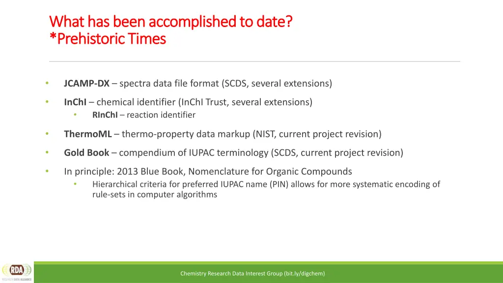 what has been accomplished to date what has been 1