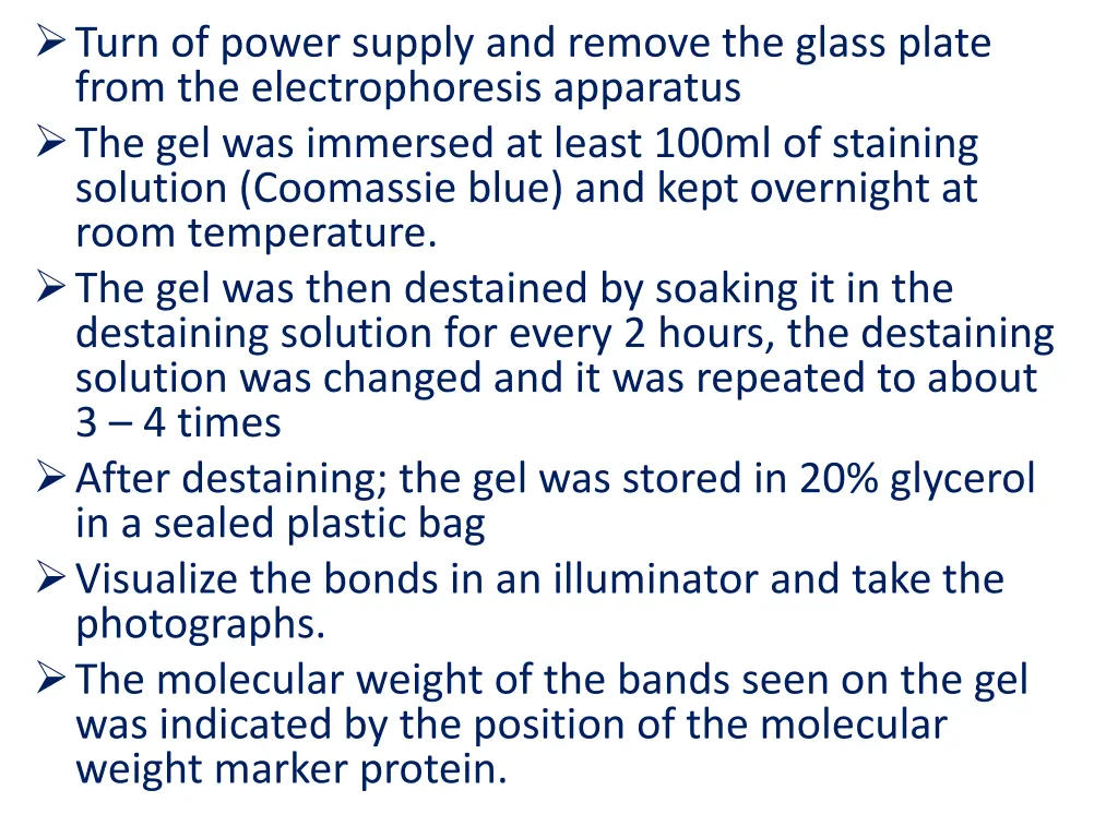 turn of power supply and remove the glass plate