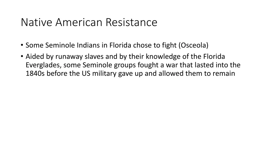 native american resistance