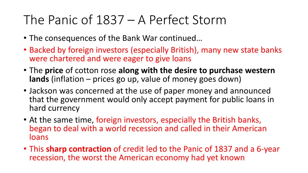 the panic of 1837 a perfect storm