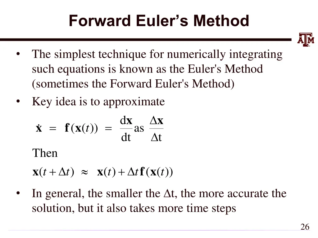 forward euler s method