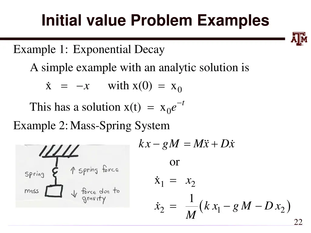 initial value problem examples