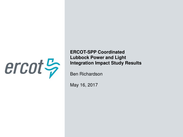 ercot spp coordinated lubbock power and light