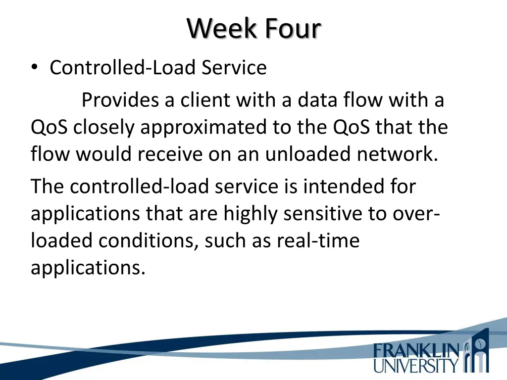 week four 24