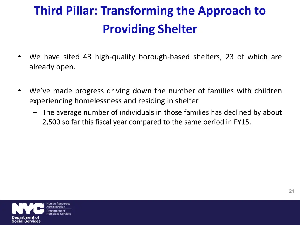 third pillar transforming the approach 1