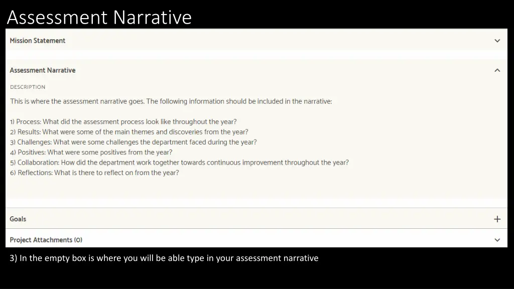 assessment narrative 1