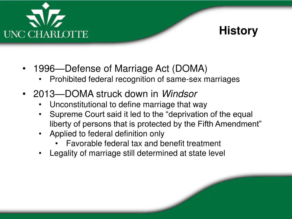 history