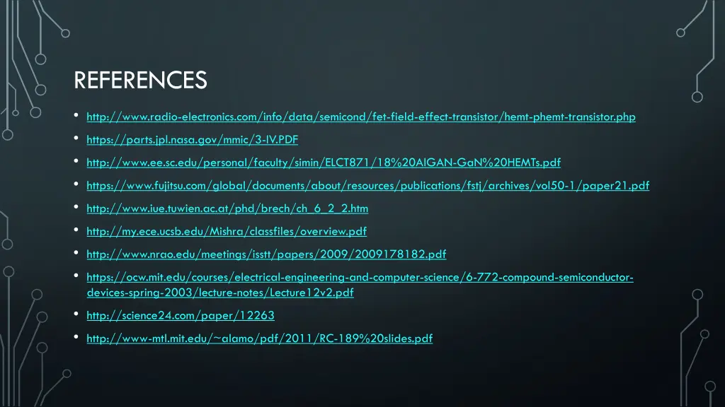 references