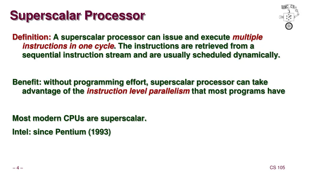 superscalar processor