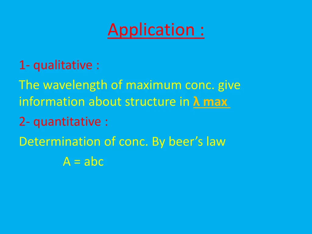 application