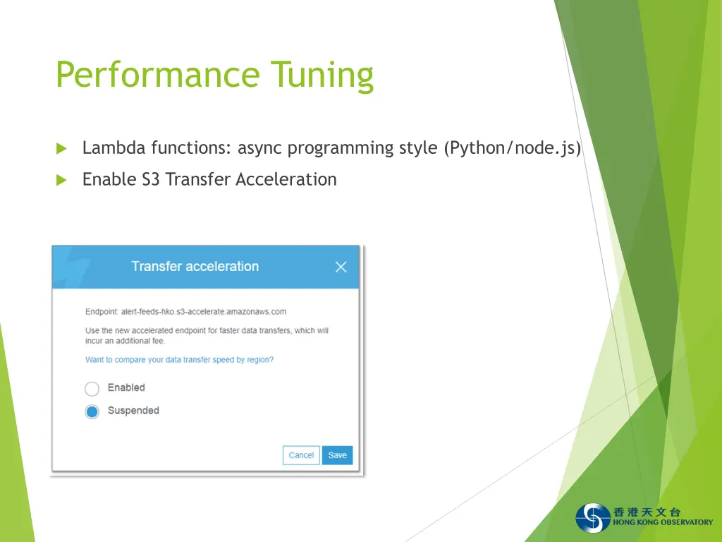 performance tuning