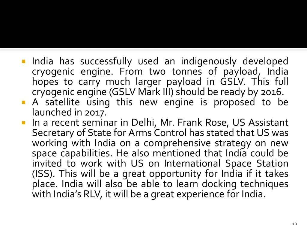india has successfully used an indigenously