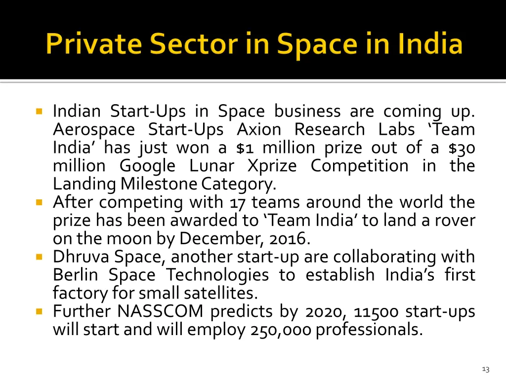 indian start ups in space business are coming