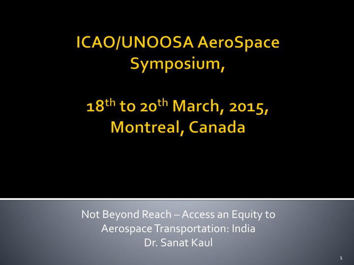 not beyond reach access an equity to aerospace
