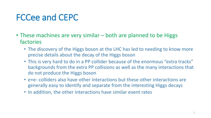 fccee and cepc fccee and cepc