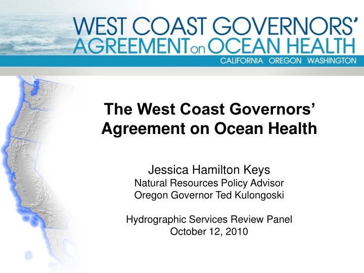 the west coast governors agreement on ocean health