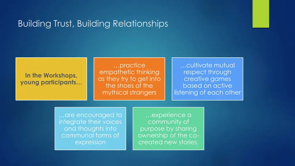 building trust building relationships