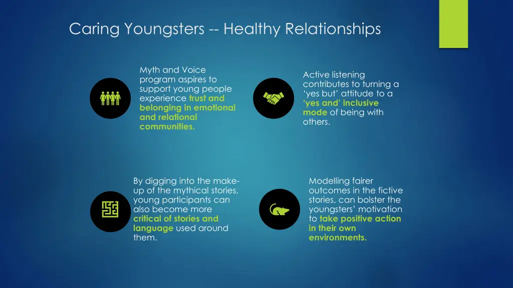 caring youngsters healthy relationships