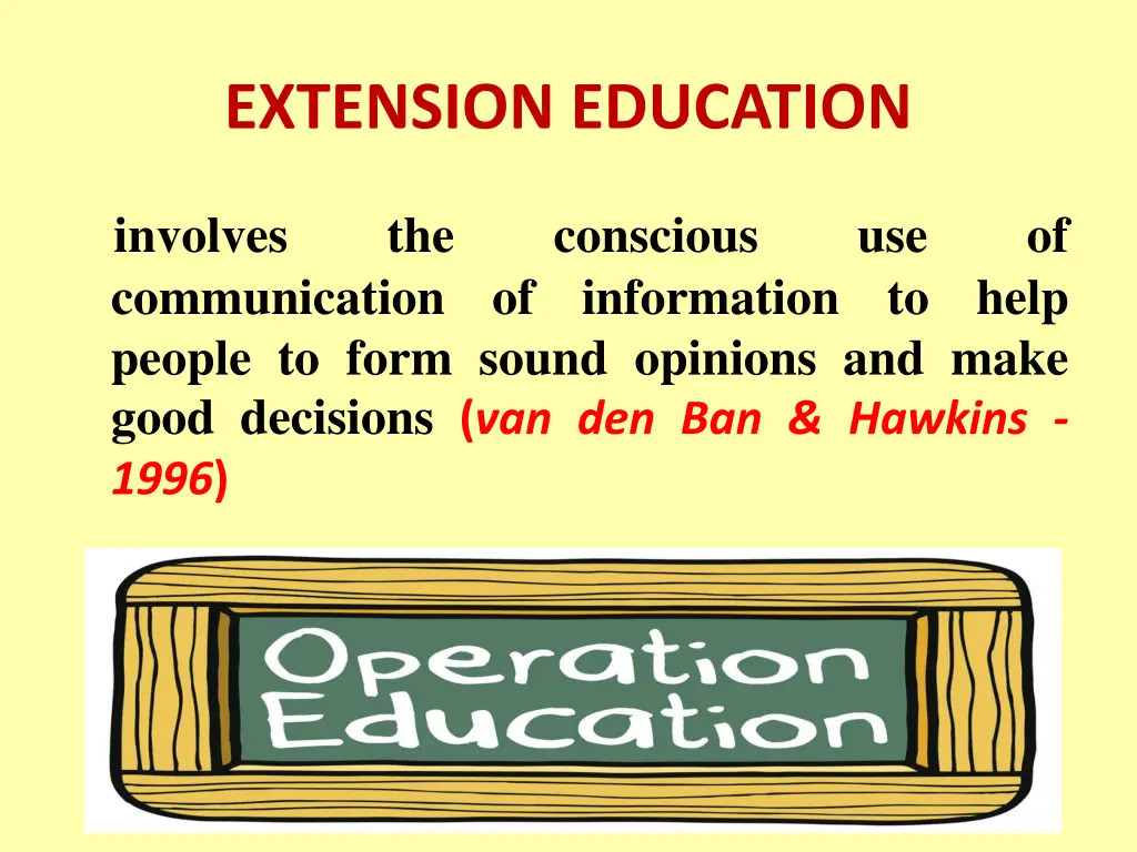extension education 1