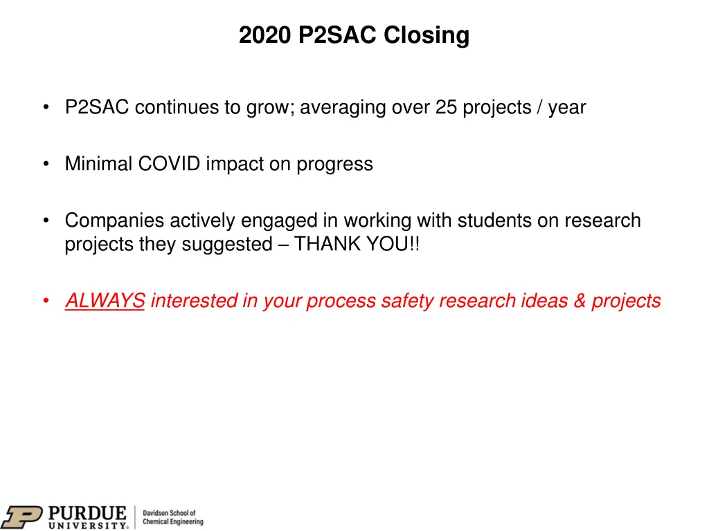 2020 p2sac closing