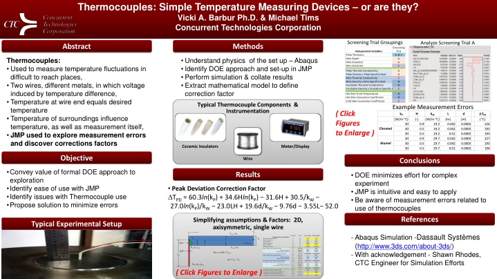 thermocouples simple temperature measuring