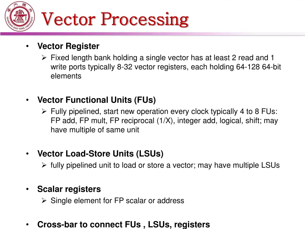 vector processing vector processing 1
