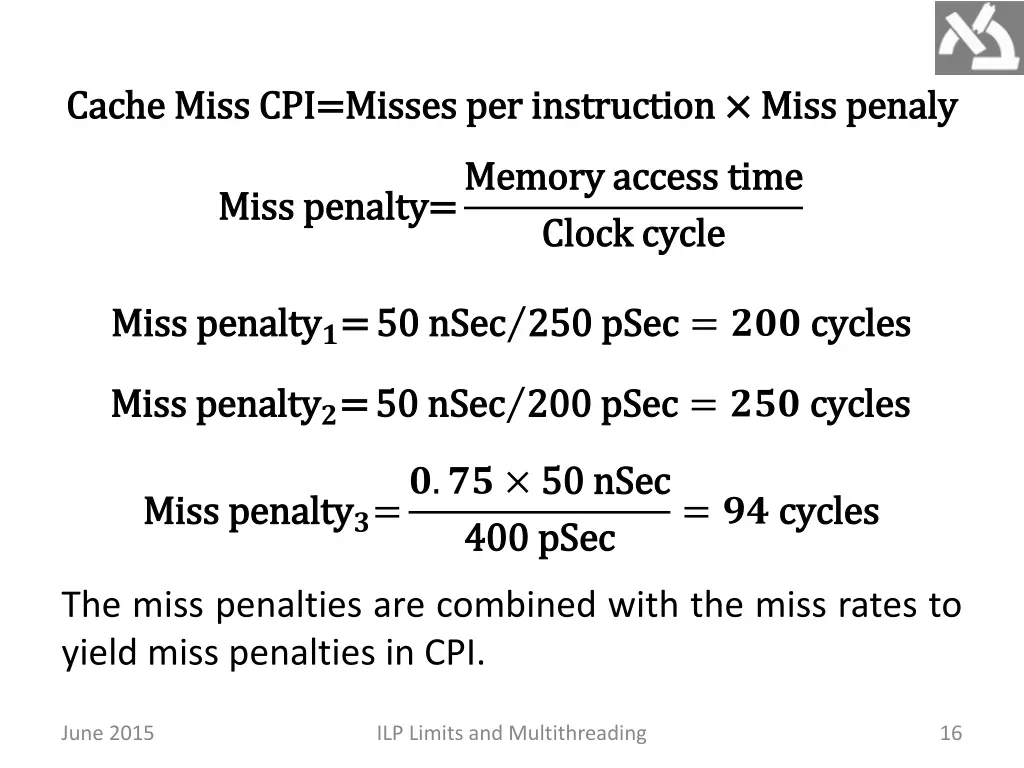 cache cache miss