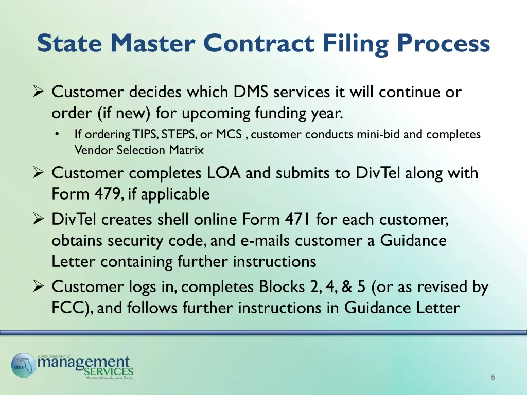 state master contract filing process 2