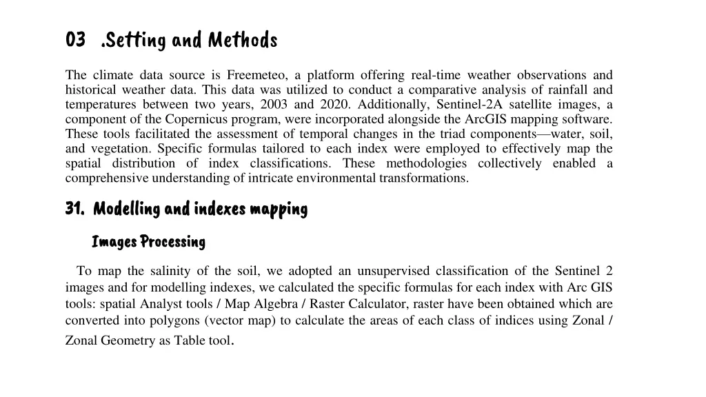 03 setting and methods