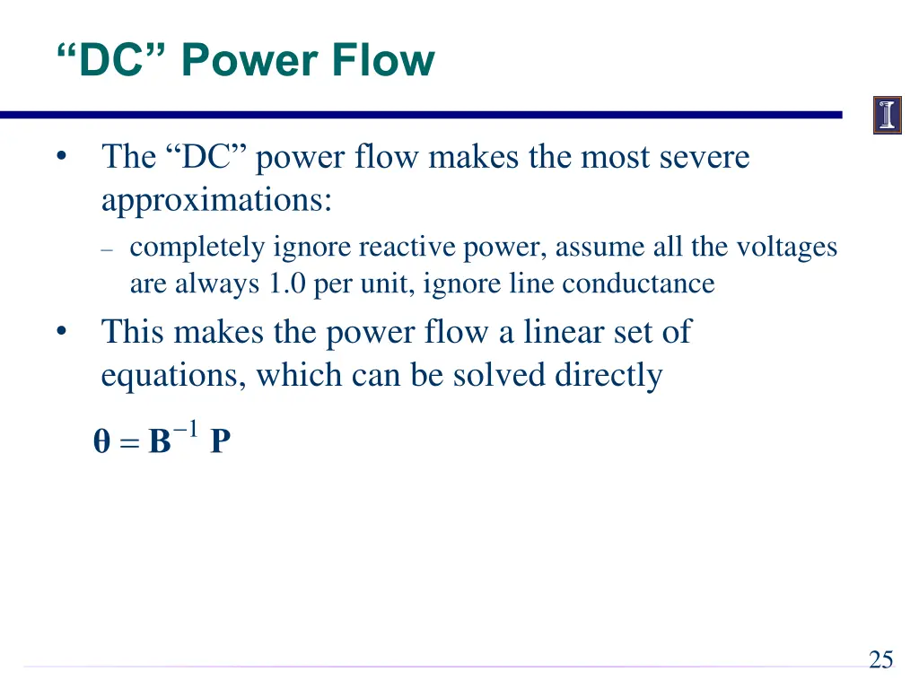 dc power flow