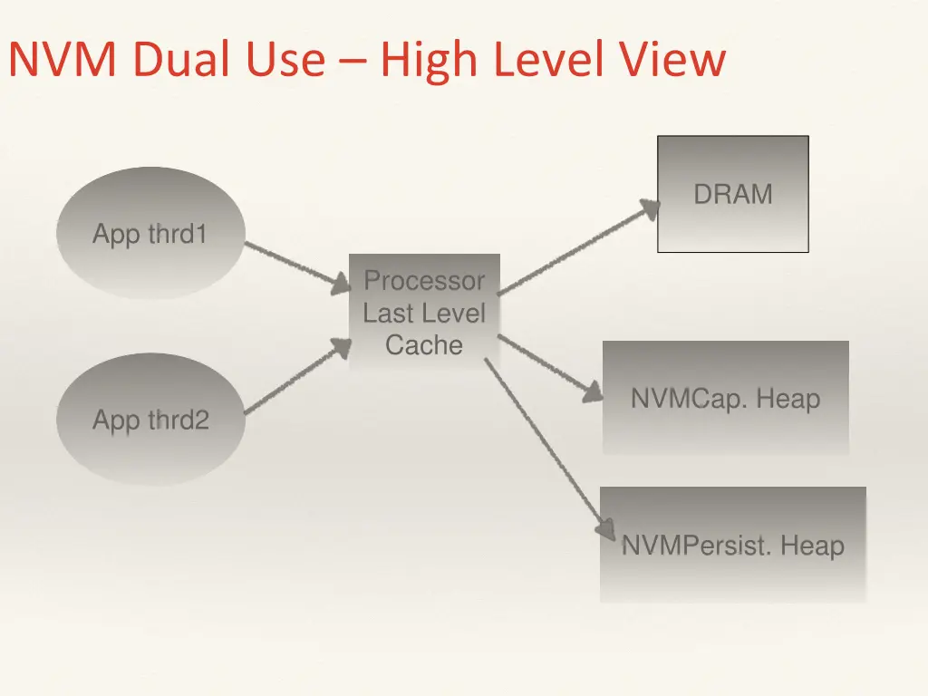 nvm dual use high level view
