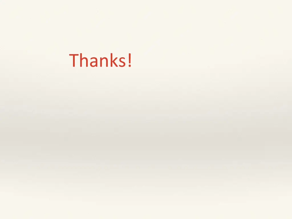 thanks
