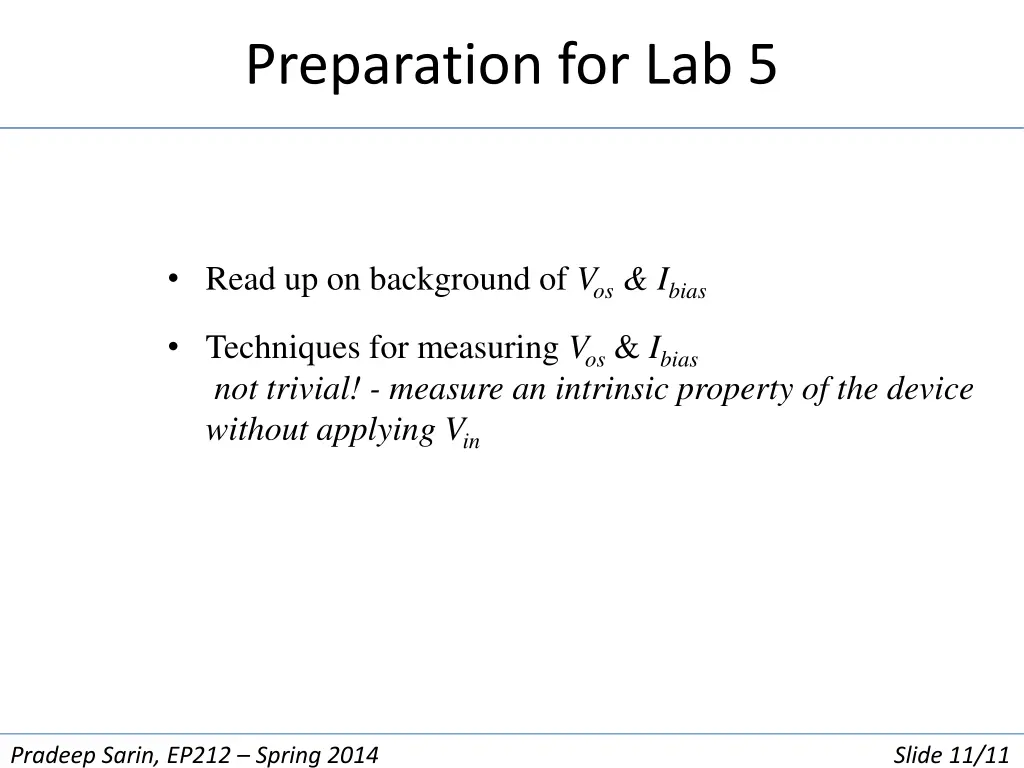 preparation for lab 5
