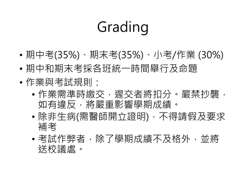 grading