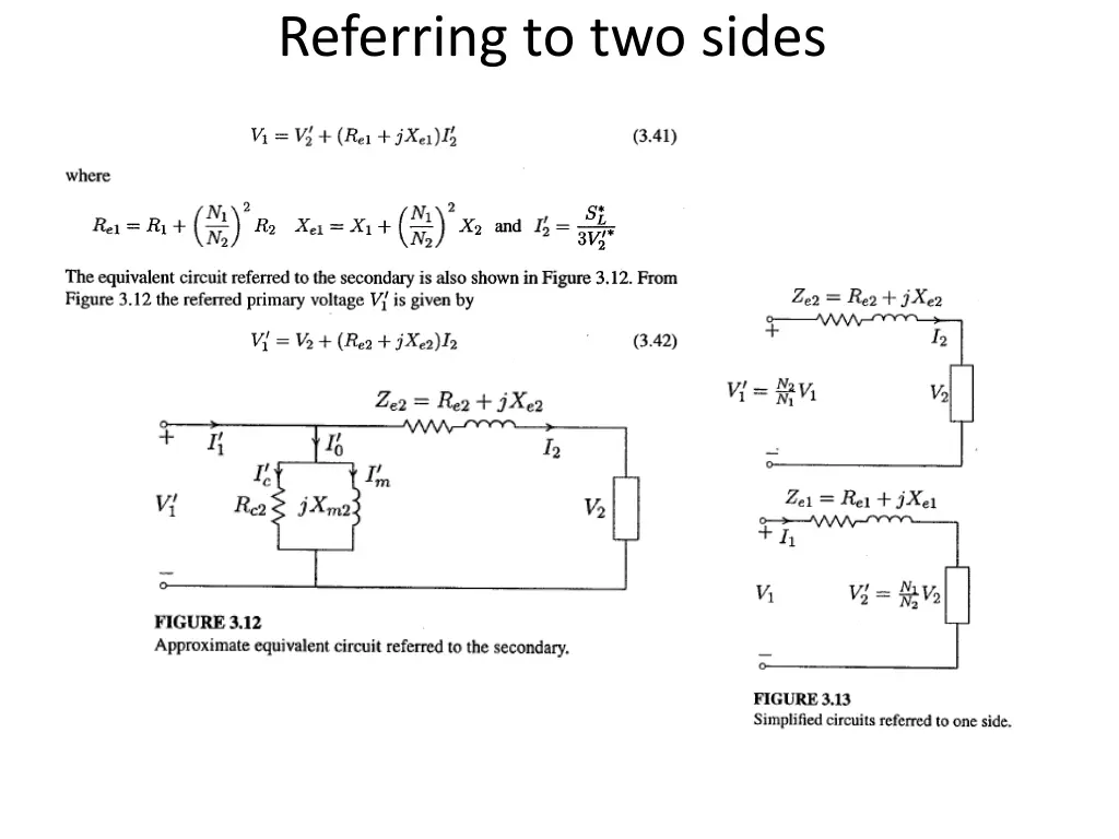 referring to two sides