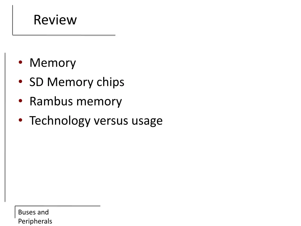 review