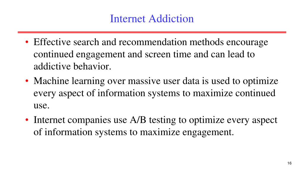 internet addiction