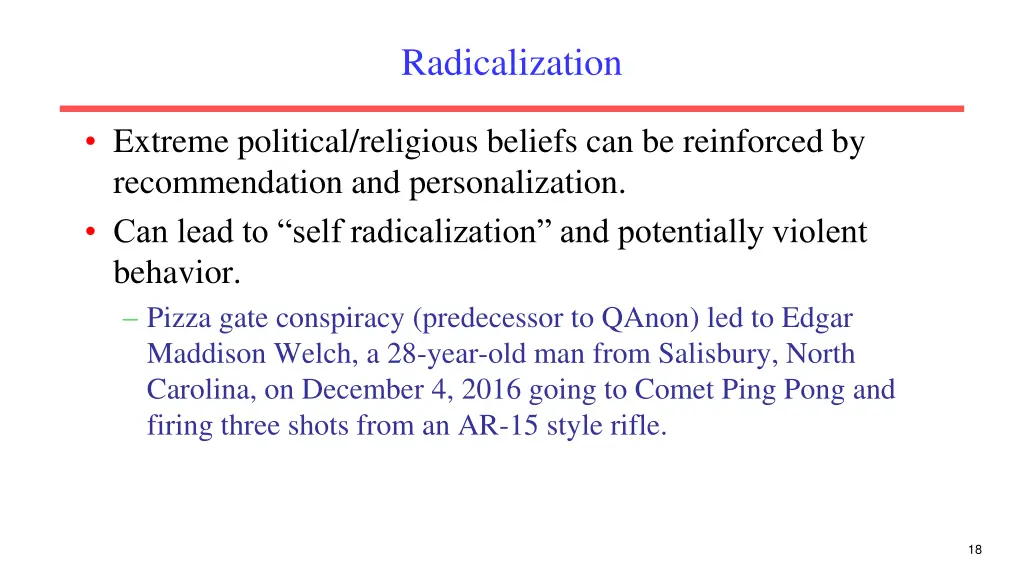 radicalization