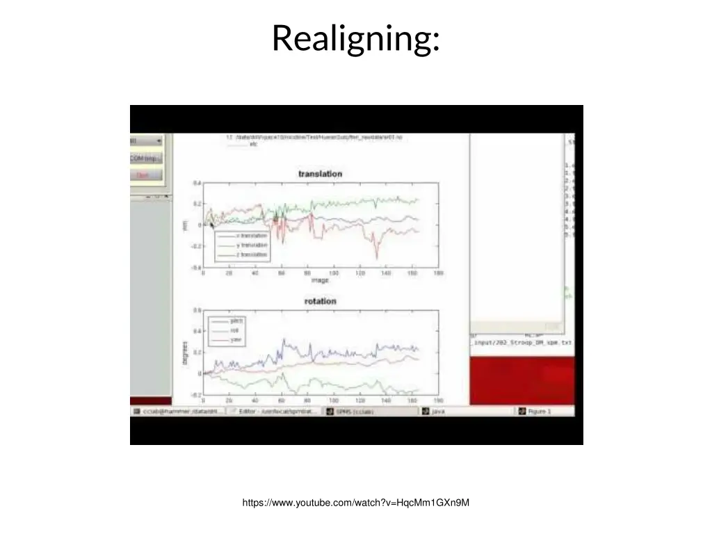 realigning