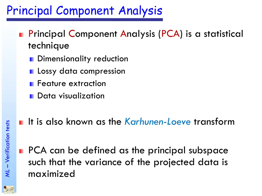 principal component analysis