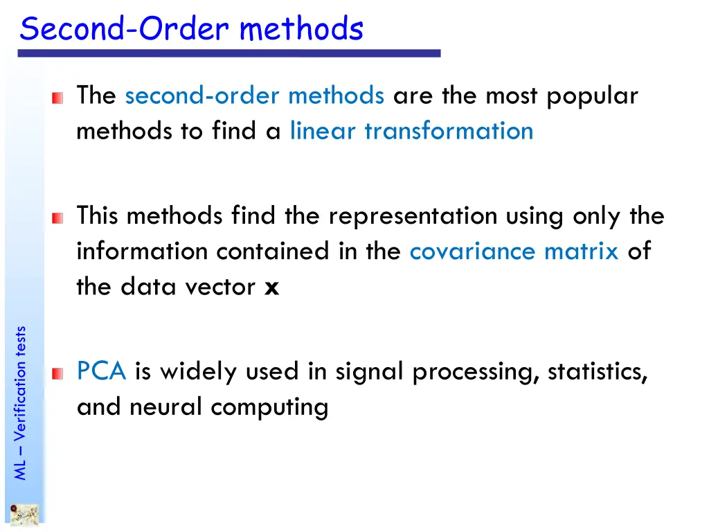 second order methods