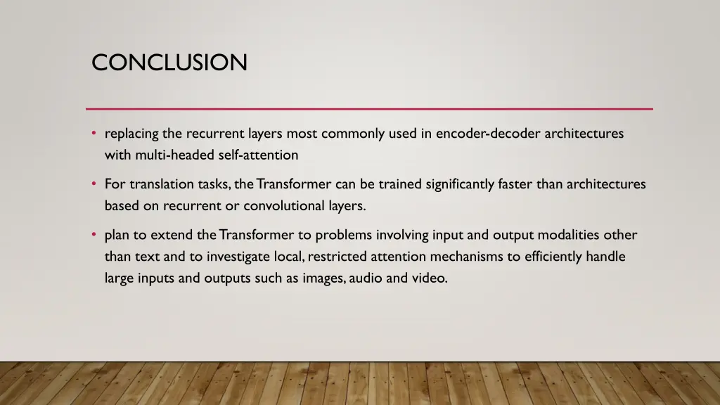 conclusion