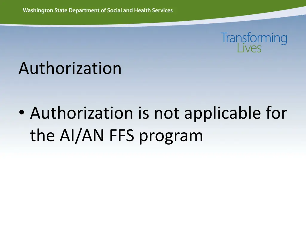 authorization