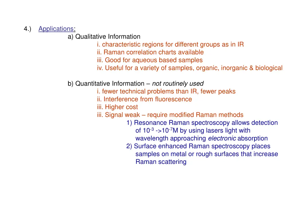 4 applications