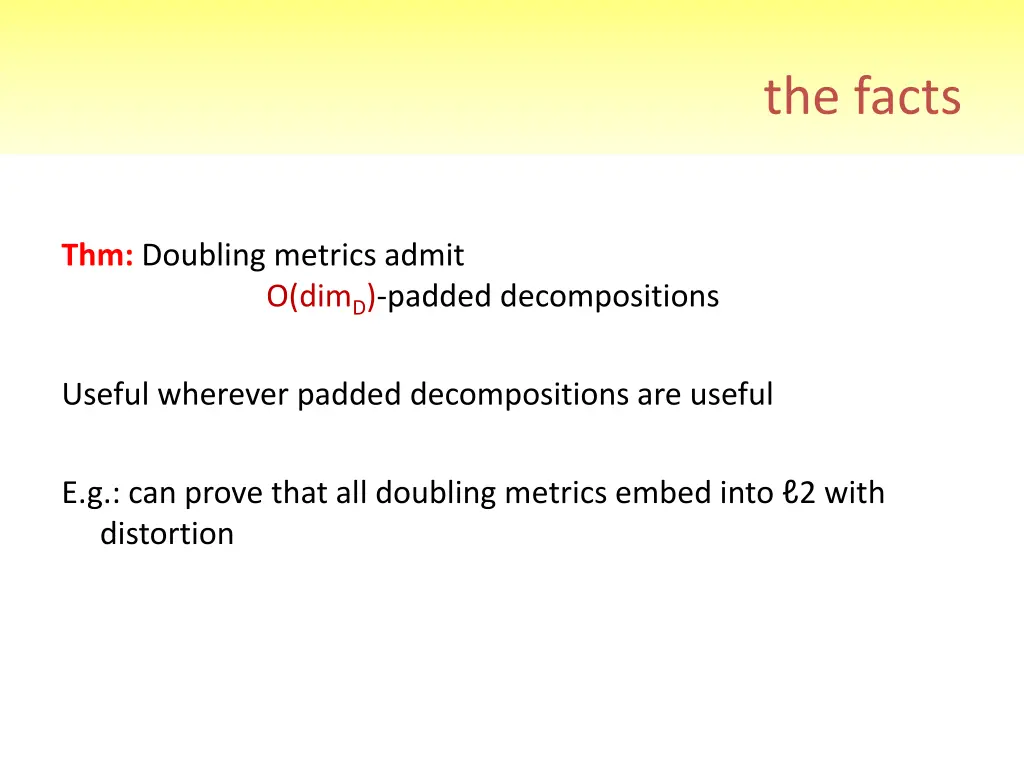 the facts