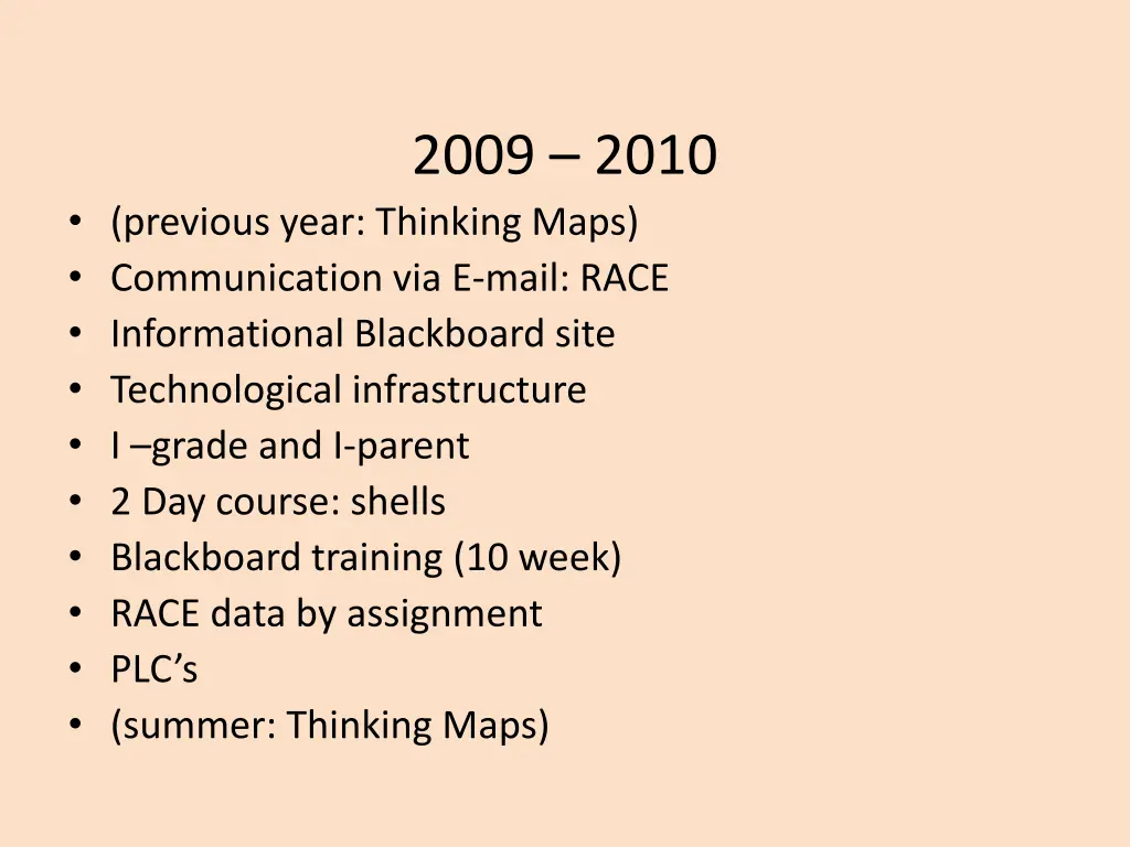 2009 2010
