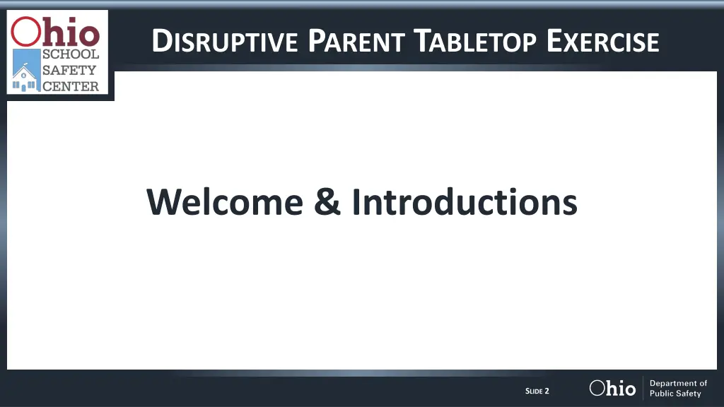 d isruptive p arent t abletop e xercise 1