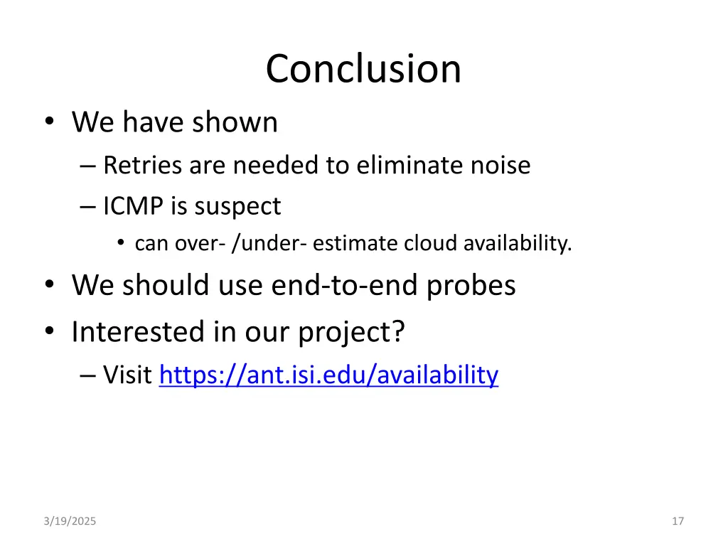 conclusion